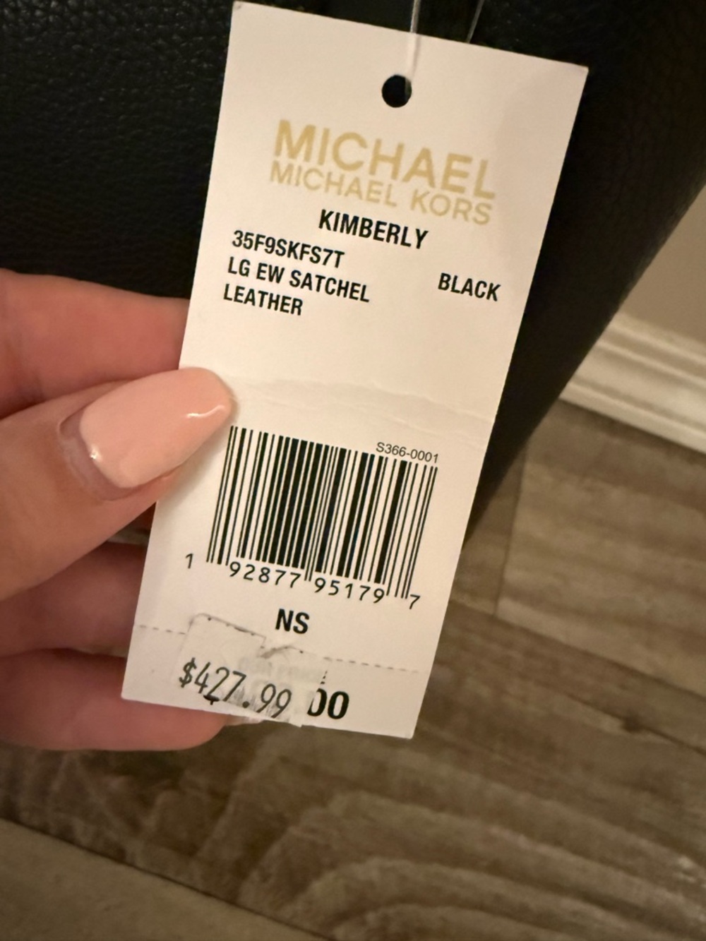 Michael Kors Black Pebbled Leather Purse $400 OBO - BNWT - Picture 3 of 11
